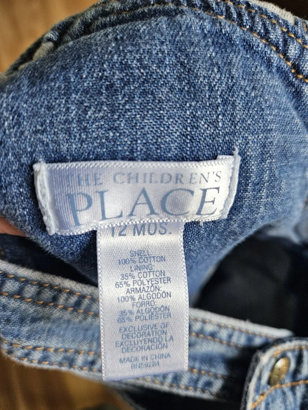 Vintage Overalls With Soft Lining